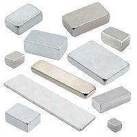 Магнит RUICHI P 26x4x2 мм, класс N35, прямоугольный | код 89384 | Ruichi