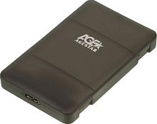 Внешний корпус для HDD/SSD AgeStar 3UBCP3 SATA USB3.0 пластик черный 2.5 | код 391078 | AgeStar