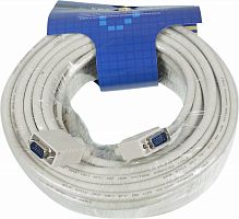 Кабель Ningbo CAB016S-20m VGA (m) VGA (m) 20м феррит.кольца серый | код 840671 | NINGBO