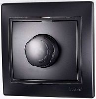 MIRA Диммер 800Вт чёрный бархат со вставкой (10шт/120шт) | код 701-4242-115 | LEZARD