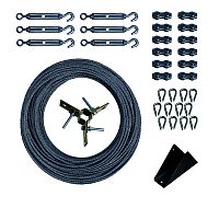 Комплект растяжек для мачты молниеприемной СММ | код 88050 | ЕЗЕТЕК