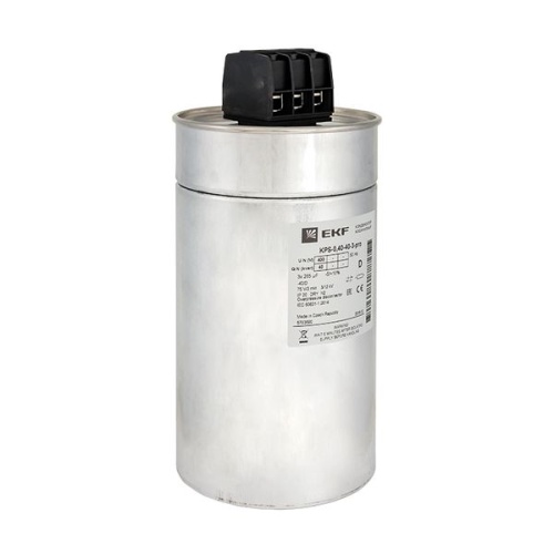 Конденсатор косинусный КПС-0,4-40-3 PRO | код kps-0,4-40-3-pro | EKF фото 3