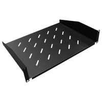 Полка фронтальная, глубина 350 мм, 2U, нагрузка - 60 кг | код TWT-CB-SF350-2U/60 | TWT