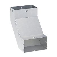 Угол 90 град. вертикальный внутренний 100x100 мм INOX EKF | код vi90100100-INOX | EKF