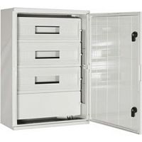 690 124, Распределительный корпус с прозрачной дверцей и с цоколем - АБС пластик KDOC 5060 IP65 Halogen Free | код 0.0.0.6.90124 | KLEMSAN