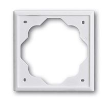 Рамка 1-постовая, серия impuls, цвет альпийский белый 1721-74-507 | код 2CKA001754A4222 | ABB