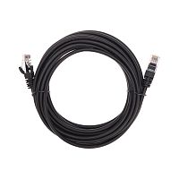 Патч-корд U/UTP, CAT 5e, RJ45-RJ45, 26AWG, LSZH, черный, 5м REXANT | код 02-0102-5 | REXANT