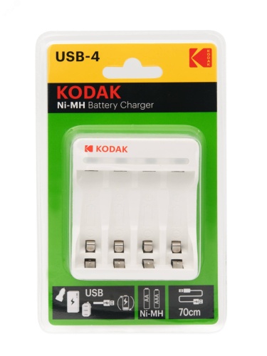 Зарядное устройство для аккумуляторов C8002B USB [K4AA/AAA] (6/24/1200) | код Б0047500 | KODAK