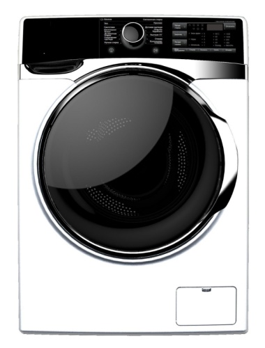 Стиральная машина Hyundai WFE8407 класс: A+++ загр.фронтальная макс.:8кг белый инвертер | код 1366952 | HYUNDAI