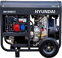 Генератор Hyundai DHY 8500LE-3 7.2кВт | код 1423523 | HYUNDAI
