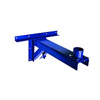 Кронштейн стеновой опорный для мачт СМЛ и мачт СМС до 7 м. сталь | код 75817 | ЕЗЕТЕК