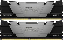 Память DDR4 2x32GB 3600MHz Kingston KF436C18RB2K2/64 Fury Renegade Black RTL Gaming PC4-28800 CL18 DIMM 288-pin 1.35В dual rank с радиатором Ret | код 2000391 | Kingston