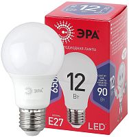 Лампа светодиодная A60-12W-865-E27 R (диод груша 12Вт холод. E27) | код Б0045325 | Эра