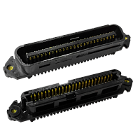 Коннектор TELCO под обжим, 25 пар, 90 градусов, папа | код TWT-TC90C-M | TWT