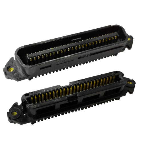 Коннектор TELCO под обжим, 25 пар, 90 градусов, папа | код TWT-TC90C-M | TWT