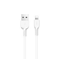 Кабель USB 2.0 hoco X20, AM/Lightning M, белый, 1м | код 6957531068815 | Hoco