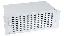 Cabeus FO-19-96SC Кросс бокс оптический 19 на 96 SC (LC duplex) со сплайс-кассетой и КДЗС (без пигтейлов и проходных адаптеров) | код 7939c | Cabeus
