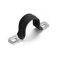 Скоба металлическая двухлапковая СМД-П 60-63 (Fortisflex) | код 62988 | Fortisflex