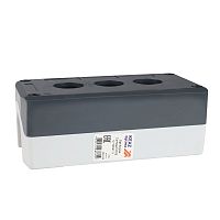 Корпус кнопочного поста OptiSignal Compact D22 C7-BD67-3 3 отв. IP67 XALD03 | код 362235 | КЭАЗ