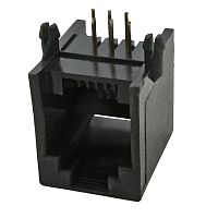 Разъём RJ RUICHI TJ6P6C, под пайку | код 71948 | Ruichi