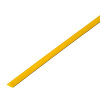 Термоусаживаемая трубка REXANT 3,5/1,75 мм, желтая, упаковка 50 шт. по 1 м | код 20-3502 | REXANT