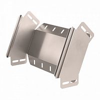 Угол вертикальный внешний 45 градусов Стандарт INOX (AISI 409) 300х80 Промрукав | код PR16.2968 | ПРОМРУКАВ