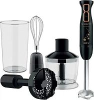 Блендер погружной Scarlett Золотая коллекция SC-HB42M45 800Вт черный/золотистый | код 1893943 | SCARLETT