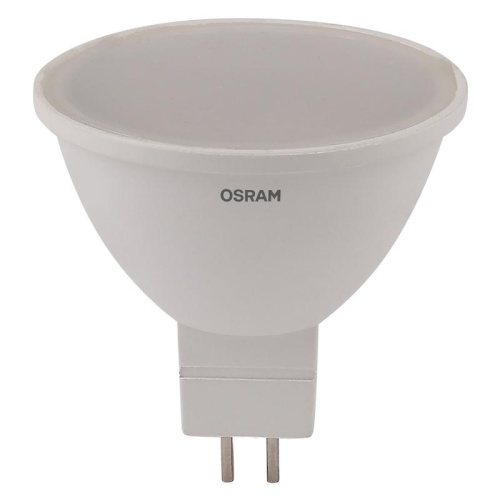 Лампа светодиодная LED Star MR16 4.2W/840 4.2Вт 4000К нейтр. бел. GU5.3 400лм 220-240В 110град. PAC пластик. (замена 50Вт) (уп.10шт) OSRAM