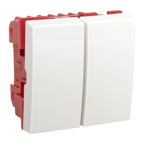 Выключатель 2-кл. 10А, без индикатора EKF | код E2MV10-023-10 | EKF фото 2