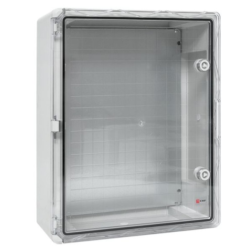 Щит пластиковый с монтажной платой прозр, дверь 500х400х180 мм IP65 PROxima | код PBT65MP006 | EKF фото 2