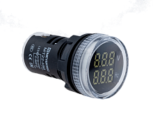 Индикатор напряжения и частоты, белый, MT22-HM1 | код 107374 | MEYERTEC