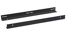 Cabeus JH05-10-100KG-BK Направляющие в шкаф глубиной 1000мм для установки серверного оборудования, пара, усиленные до 100кг, цвет черный (RAL 9004) | код 8636c | Cabeus
