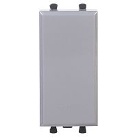 Переключатель модульный, Avanti, Закаленная сталь, 1 модуль | код 4404111 | DKC