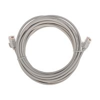 Патч-корд U/UTP, CAT 6A (10G), RJ45-RJ45, 28AWG, LSZH, серый, 5м REXANT | код 02-0380-5 | REXANT