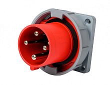 Вилка для скрытой проводки 3Р+РЕ 125А 380В IP67 ВЩ-103 | код 26240DEK | DEKraft