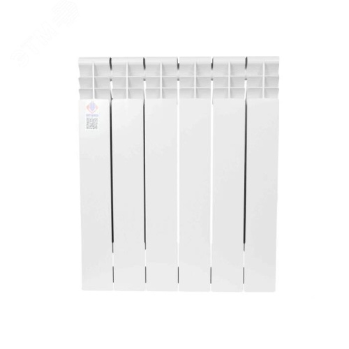 Радиатор биметаллический РБС-500/90 500 7 секций (А01) 1225Вт | код 118-1477 | Сантехпром Радиатор биметаллический РБС-500/90 500 7 секций (А01) 1225Вт | код 118-1477 | Сантехпром