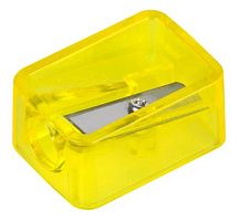 Точилка для карандашей ручная Deli EH034 Comico 1 отверстие пластик ассорти | код 1480773 | DELI