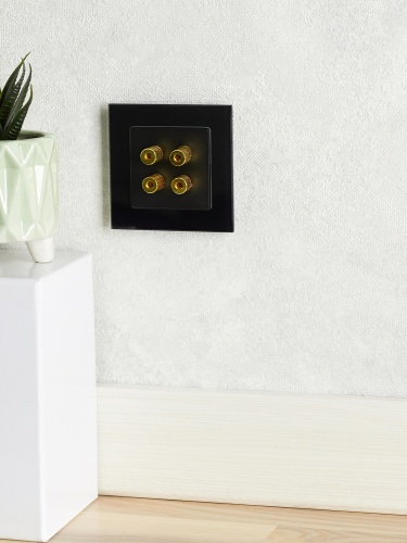 BRITE Аудиорозетка 4-мест. РА10-БрЧ черн. IEK | код BR-S40-K02 | IEK фото 7 BRITE Аудиорозетка 4-мест. РА10-БрЧ черн. IEK | код BR-S40-K02 | IEK фото 7