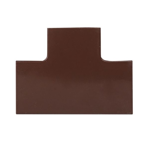 Угол T-образный (25х25) (4 шт) темное дерево-Plast | код tchd-25-25x4 | EKF фото 3