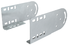 LESTA Соединитель шарнирн. лестн. 100мм HDZ IEK | код LE-SLH06-100-HDZ | IEK