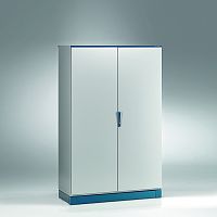 Щит ECOMP моноблочный 1400x1000x300мм (ВxШxГ) с монтажной панелью, RAL7035, IP55 | код ECOMP-101430 | ETA