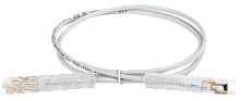 Патч-корд категория 110-110 5Е 3 метр PVC серый | код PC01-110-1P3M | ITK