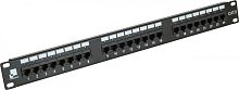 Патч-панель LANMASTER 24 порта с индикаторами, UTP, кат.6, 1U | код LAN-PPi24U6 | LANMASTER
