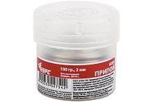 Припой оловянно-свинцовый ПОС 61 без канифоли, проволока диаметр 2 мм, 100 гр. ( в баночке ) | код 60585 | КУРС РОС