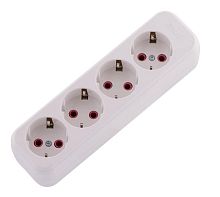 Колодка удлинителя 4-м с заземл. LEZARD 720-0400-401