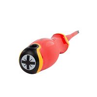 Отвертка диэлектрическая крестовая PZ1x80 серия СЛИМ для работ под напряжением до 1000 В | код 103009 | КВТ