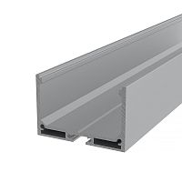 Профиль алюминиевый накладной БЕСТСЕЛЛЕР 50х32 мм 2 м (заказывать отдельно рассеиватель 146-250, заглушки 146-210-1) REXANT | код 146-210 | REXANT