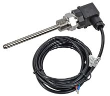 Преобразователь температуры погружной РТ100 G1/2 100мм 2м DIN43650 ONI PTS-PT100-2-100-2-2M-2