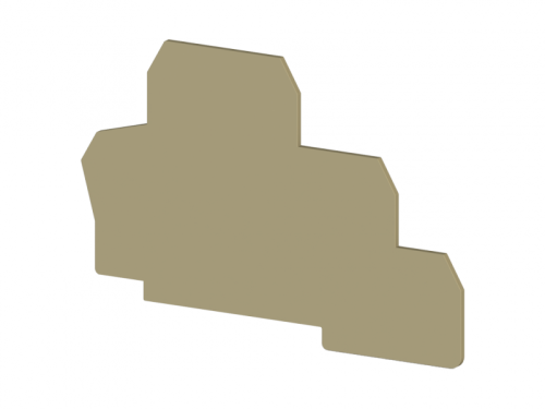 450 140, Концевой сегмент на клеммники 2-х ярусные PUK2T, (бежевый), NPP PUK2T | код 0.0.0.4.50140 | KLEMSAN 450 140, Концевой сегмент на клеммники 2-х ярусные PUK2T, (бежевый), NPP PUK2T | код 0.0.0.4.50140 | KLEMSAN