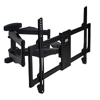 Кронштейн для телевизора Kromax ATLANTIS-35 new черный 22-65 макс.50кг настенный поворотно-выдвижной и наклонный | код 1096310 | KROMAX